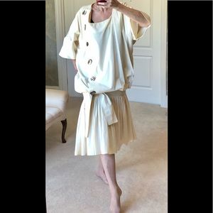 Vintage 90s/20s designer 100% cotton maxi dress Small